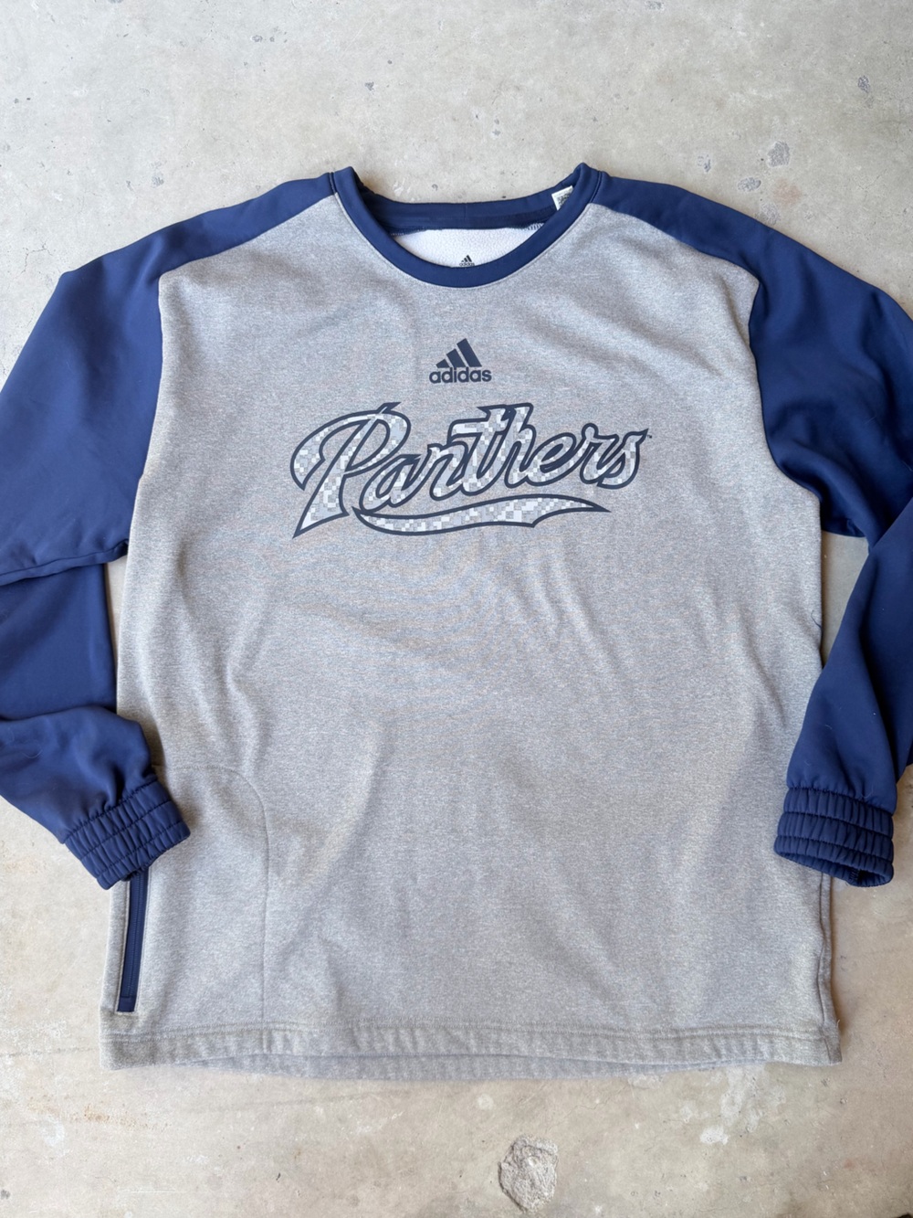 adidas FIU Panthers Fleece Pullover Sweatshirt with pocket